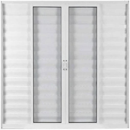 Janela Veneziana 6 Folhas Soft Vidro Mini Boreal Branco MGM 120x150cm - Imagem principal - 2fd685c6-1914-43bd-a6f0-2d9ea8e0e179