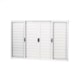 Janela Veneziana 6 Folhas Vidro Liso Alumínio Soft Branco MGM 120x150cm - c3b16a5a-7ca3-453c-a96a-79d0667130ab