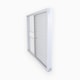 Janela Veneziana Soft Plus 3 Folhas Vidro Liso Com Grade Em Alumínio Branco MGM 100x100 - b26c2933-c200-467b-b997-4f01b9e35aa1