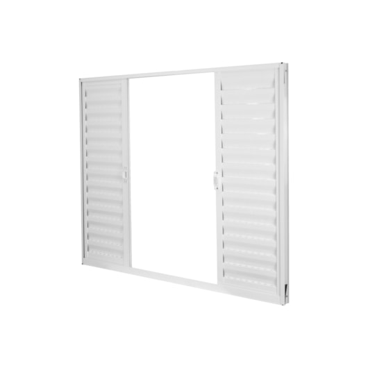 Janela Veneziana Soft Plus 4 Folhas Branco MGM 100x100cm - Imagem principal - 4dc37e85-8b63-4e93-8471-d7edcb47506a