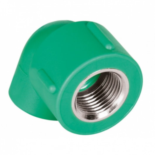 Joelho 90º PPR Transição Fêmea / Fêmea Amanco 2,5x3/4cm - Imagem principal - 76e0c171-5922-4f42-87bb-f3d9b1181d4c