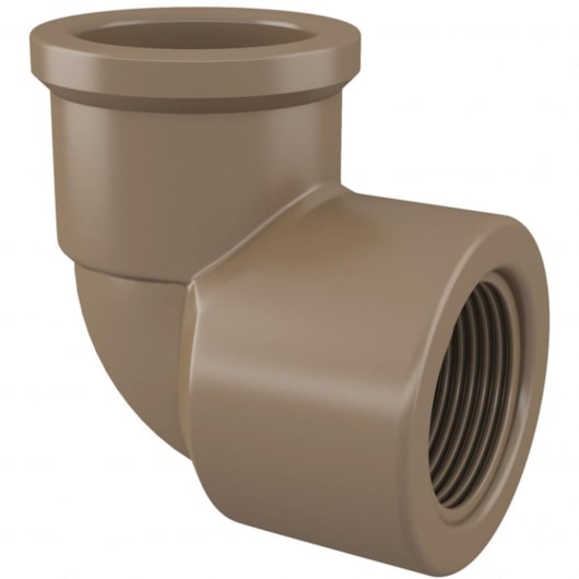 Joelho 90° Soldável Com Rosca Fortlev 25x3/4 - Imagem principal - 861d22d4-5197-4cbf-8138-75c26b5c2594