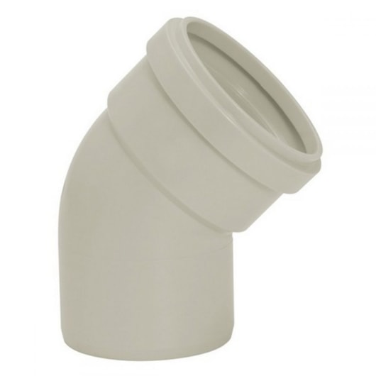 Joelho Esgoto Série Reforçada 45° 150mm Amanco - Imagem principal - e3b87b56-b3da-47d8-ba2e-8d68c95a6f16