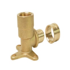 Joelho Fêmea Base Fixa Longo Com 3 Pernas Pex 16x1/2