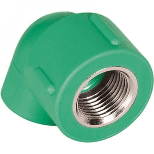 Joelho PPR 90º De Transição Femea DN32x3/4 Amanco - Imagem principal - 02d9d4a3-182d-4f41-8a0a-95ca66d1e0a0