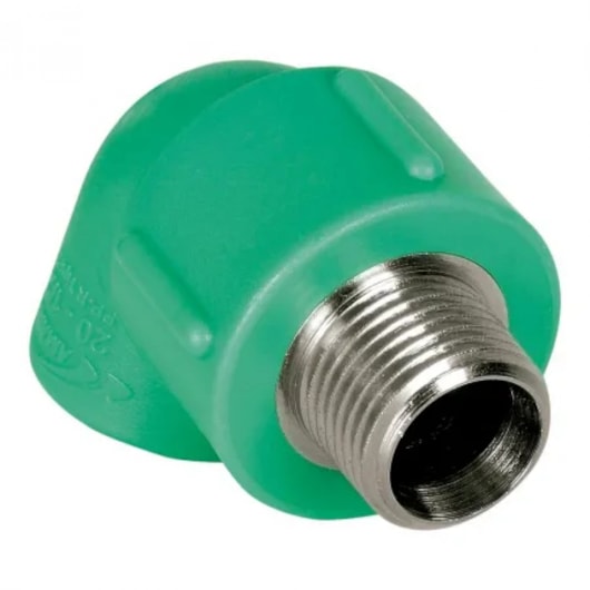 Joelho PPR 90º De Transição Macho DN32x3/4 Amanco - Imagem principal - 304b1ec5-a243-42c1-b794-3c2b8aaf4f3a