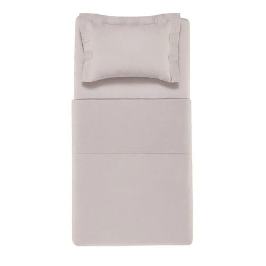 Jogo De Cama Bossa Prata Solteiro Cinza 300 Fios Karsten 180x260cm - Imagem principal - 3f336bfa-aae8-44e5-b913-60298557f24c