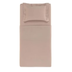 Jogo De Cama Bossa Solteiro Nude 300 Fios Karsten 180x260cm