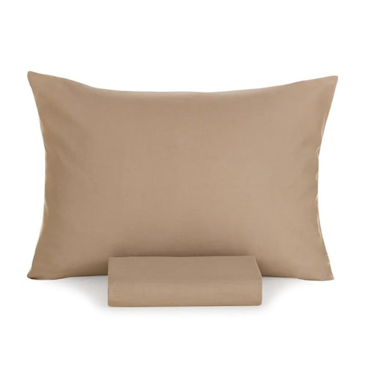 Jogo De Cama Matiza Casal Caramelo Karsten 138x188x30cm - Imagem principal - 130767b8-d7e1-49d0-ae80-872eecff1042