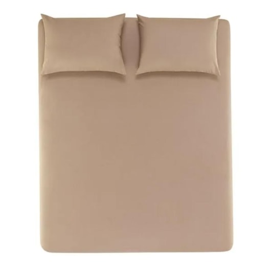Jogo De Cama Matiza King Caramelo Karsten 193x203x35cm - Imagem principal - 475caa71-7e79-493e-90fd-535beadbdad9