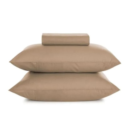 Jogo De Cama Matiza King Caramelo Karsten 193x203x35cm