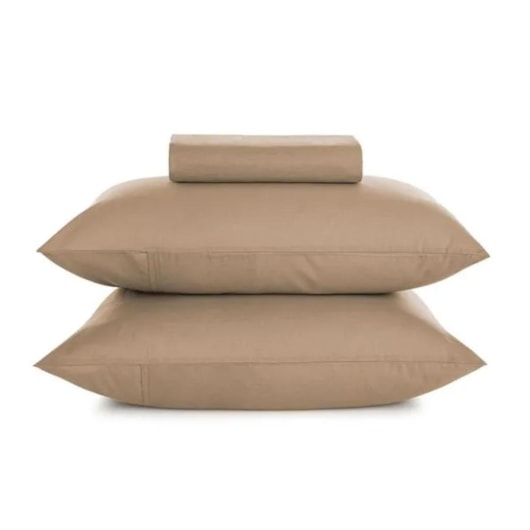 Jogo De Cama Matiza King Caramelo Karsten 193x203x35cm - Imagem principal - 9601dcd3-9ec6-4913-a5d1-95b7faab5ae0