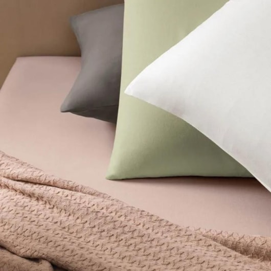 Jogo De Cama Matiza Queen Rosa Giz Karsten 158x198x30cm - Imagem principal - b6f9a448-11b1-4d5c-8ea0-c1edeb6bfadc