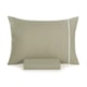 Jogo De Cama Noah King Verde Chá Com Branco Karsten 193x203x35cm - e479a22e-917f-4e5a-953e-93c7aa6a3536