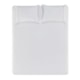 Jogo De Cama Noah Queen Branco Com Rosa Giz Karsten 158x198x30cm - 79acf430-0971-4fc5-8af1-9283527440a3