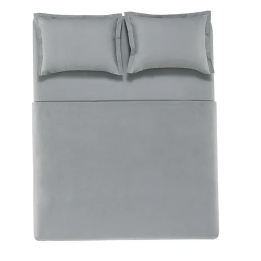 Jogo De Cama Tom Mineral King Cinza 200 Fios Karsten 290x250cm - Imagem principal - 5780f593-ca7d-4756-bc4d-35d5110178be
