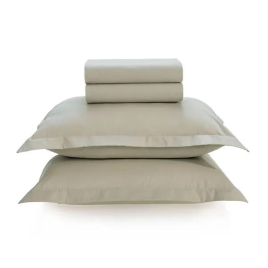 Jogo De Cama Tom Salvia King Verde 200 Fios Karsten 290x250cm - Imagem principal - 109cee96-a4b4-41a5-92a4-f9d528ecf1f9