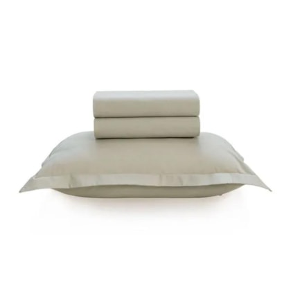 Jogo De Cama Tom Salvia Solteiro Verde 200 Fios Karsten 180x250cm