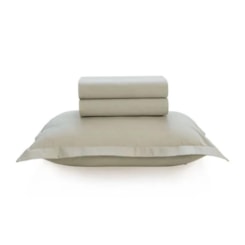 Jogo De Cama Tom Salvia Solteiro Verde 200 Fios Karsten 180x250cm