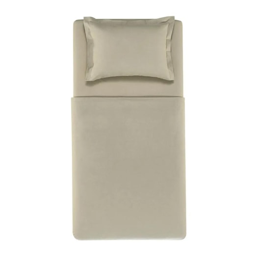 Jogo De Cama Tom Salvia Solteiro Verde 200 Fios Karsten 180x250cm - Imagem principal - 3bd8a56f-b427-47f6-86db-d8e2d7215a39