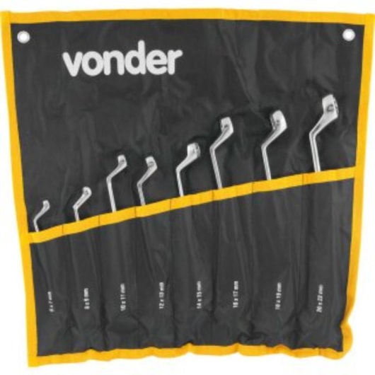 Jogo De Chaves Combinadas 8 Peças Vonder 22mm - Imagem principal - f0e265a5-194c-44de-b5d5-304f57970eed