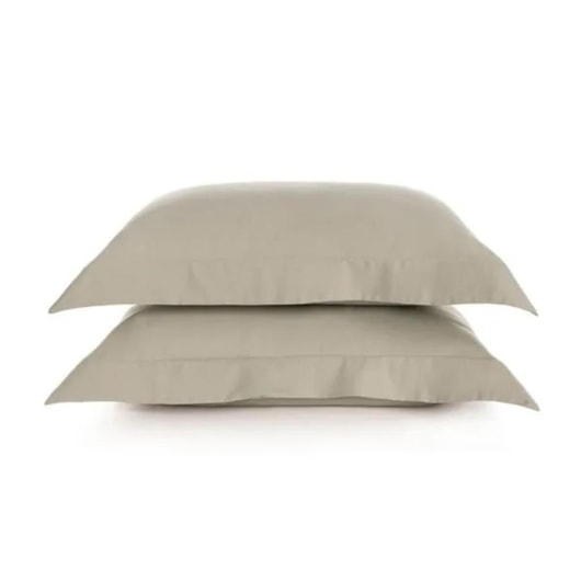 Jogo De Fronha Bossa Areia 300 Fios Karsten 50x90cm - Imagem principal - 2a986b7e-4c8e-4617-b188-1d10f868f0db