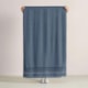 Jogo De Toalha De Banho Com 5 Peças Lumina Azul Sereno Karsten 86x150cm - dfc26239-bec8-4356-a109-97a647711962
