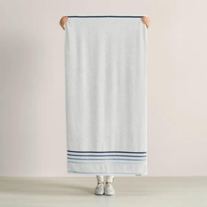Jogo De Toalha De Banho Com 5 Peças Lumina Branco Karsten 70x140cm