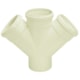 Junção Dupla Esgoto 75mm Amanco - 9b51f990-7686-454a-a7a3-9b5f3269cf20