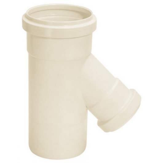 Junção Invertida Esgoto 75x75mm Amanco - Imagem principal - 4aa22956-98bd-4632-b1f8-60ba6f94dd74