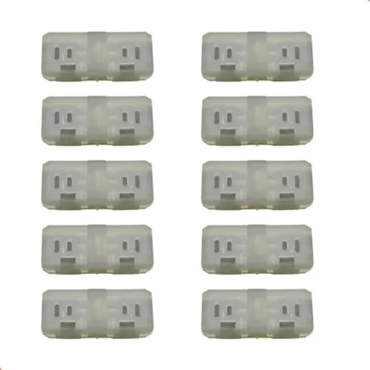 Kit 10 Conexões Para Fita Led Externa Externa Connect Avant 10mm - Imagem principal - ea803e33-6bc6-4c12-8ca6-da5329e662f8