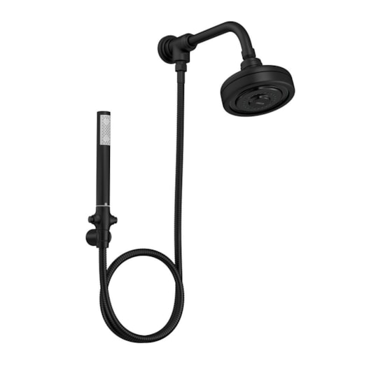 Kit Acqua Plus Com Flexível PVC Black Matte Deca - Imagem principal - c7ec854c-24c9-4347-895b-3d92d81177b4