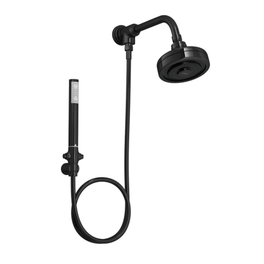 Kit Acqua Plus Com Flexível PVC Black Noir Deca - Imagem principal - f0493e7c-0365-49ec-a1c9-c722cbf099ae