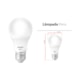 Kit Com 3 Lâmpadas Inteligentes LED Smart Wi-Fi Bulbo Pera NEO 10W Luz Dimerizável Amarela-Branca Base E27 Bivolt Avant - bf5c900b-aad1-4cc0-b6bb-545d61e8fe08