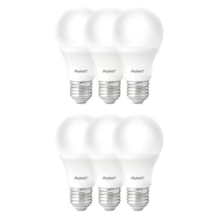 Kit Com 6 Lampadas LED Bulbo Pera 9W Luz Branca 6500K Base E27 Bivolt Avant