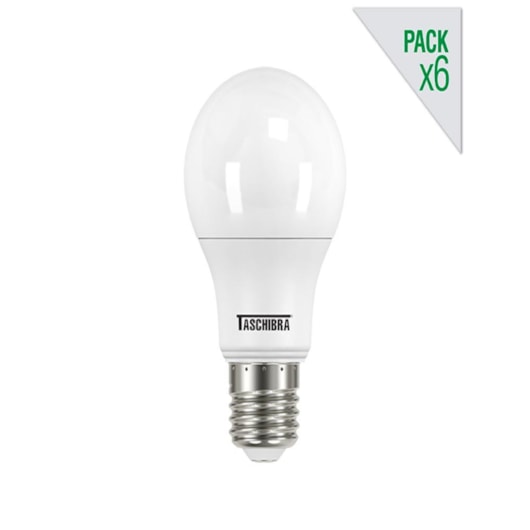Kit Com 6 Lâmpadas Led Tkl60 6500K 19092 Taschibra 9W - Imagem principal - 32bd3238-6cbe-4c93-a0f3-70a8ce330bb3