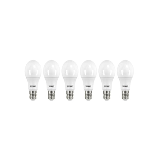 Kit Com 6 Lâmpadas Led Tkl60 6500K 19092 Taschibra 9W - Imagem principal - d89a650a-3789-43ea-a685-0fddd0eaa3ae