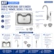 Kit Cuba Morgana 60Fx Undermount Em Aço Inox Com Monocomando, Dosador E Valvula Tramontina - a1cb6fa8-6f56-4b2f-9346-4f85916fae9f