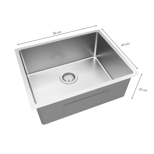 Kit Cuba Para Cozinha Aço Inox Rose Japi 50x40x20cm - Imagem principal - 3f34e74d-d8ac-49ff-bbbf-890e59fa0b36