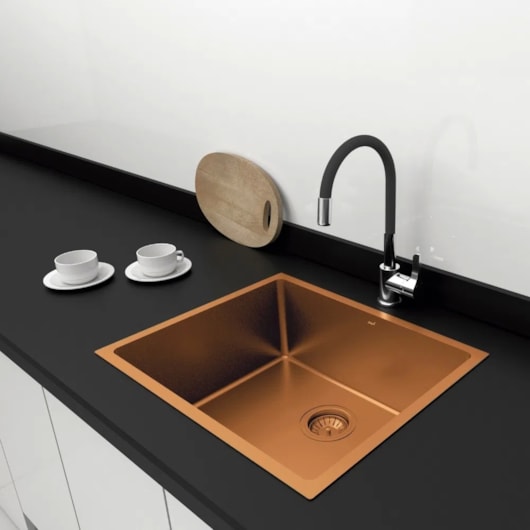 Kit Cuba Para Cozinha Aço Inox Rose Japi 50x40x20cm - Imagem principal - d45b8c8f-049f-4e00-921c-e3fa96f01f74