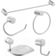 Kit De Acessórios Com 5 Peças Atria Cromada Meber - 44f94920-2940-4990-8b8c-698e608b88f6
