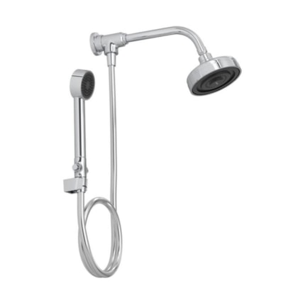Kit De Chuveiro De Parede Com Desviador E Ducha Manual Acqua Plus Cromado Deca