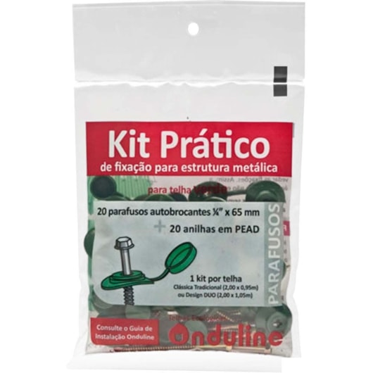 Kit De Fixação Onduvilla Prego + Anilha Onduline - Imagem principal - a42729dd-3f6d-4752-8500-0101226ab3dc
