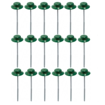 Kit De Fixação Prego Fácil Com 18 Unidades Verde Onduline