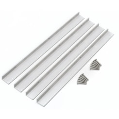 Kit de Instalação Flush para Lixeira de Embutir Next 5 L Meia Curva