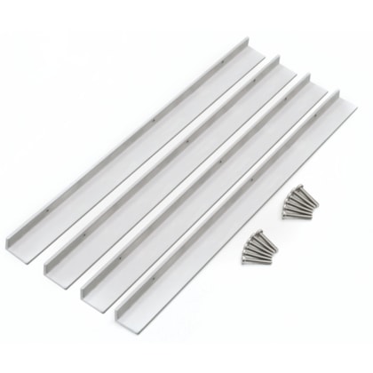 Kit de Instalação Flush para Lixeira de Embutir Next 5 L Meia Curva