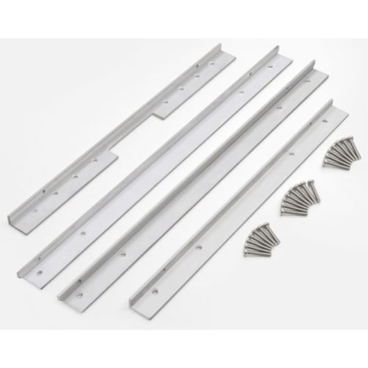 Kit De Instalação Para Cuba De Sobrepor Quadrum Flush Tramontina - Imagem principal - 71b25a95-6599-4712-a7dd-18603475a3c9