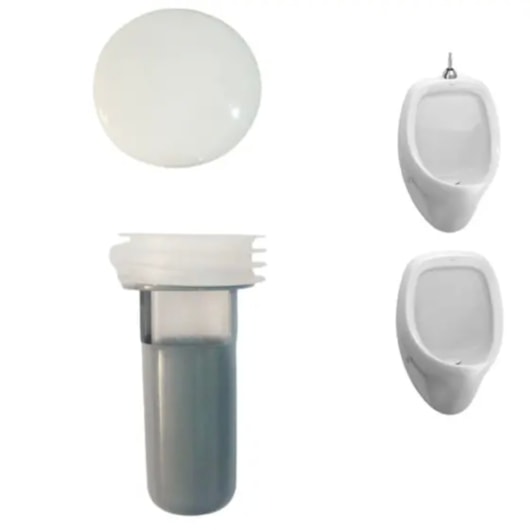 Kit Instalação Com Sifão Plástico Para Mictório Branco Deca - Imagem principal - 7b9b3508-6dfd-4296-95bd-7e64817bf44a