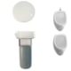 Kit Instalação Com Sifão Plástico Para Mictório Branco Deca - c928facf-0a28-438a-834e-d00a18ea6204