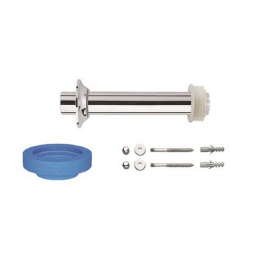 Kit Instalação Para Vaso Convencional Com Fixação Vertical 1200 Cromado Deca - Imagem principal - ff6d952e-7bec-4f61-b1a4-93abe3749f94
